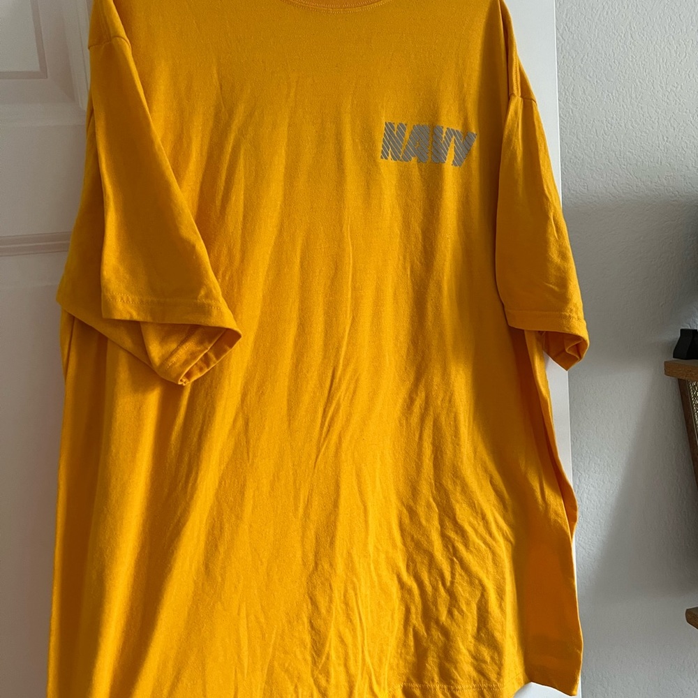 Authentic navy shirt size 2xl